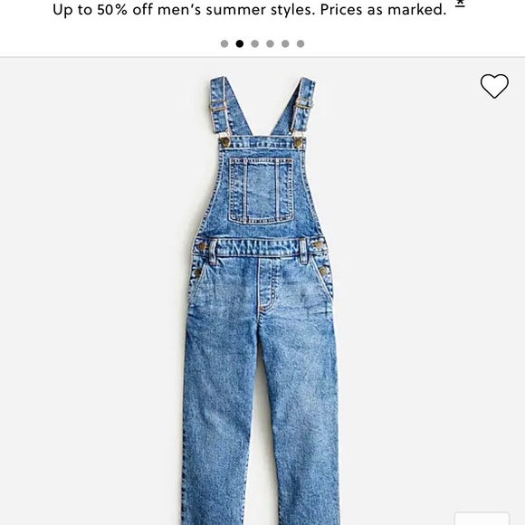 Crewcuts Other - Crew Cuts Girls Jean Overalls Size 14